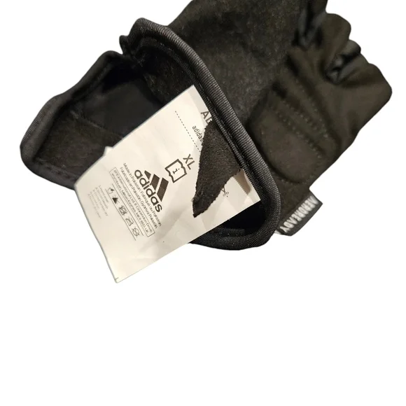 Woman's Adidas Aeroready Ajustable workout gloves XL NWOT - Picture 4 of 5